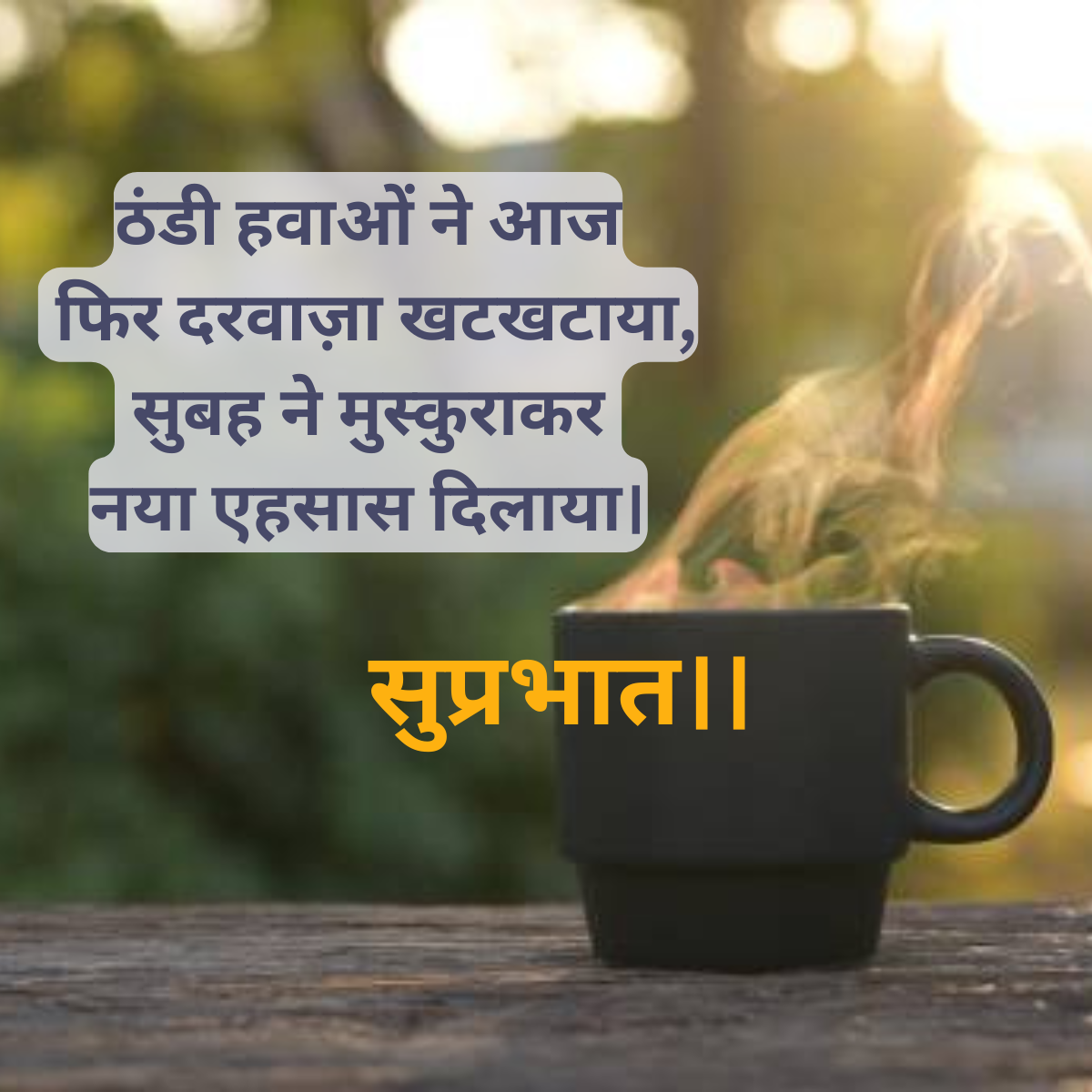 Good Morning Shayari in Hindi