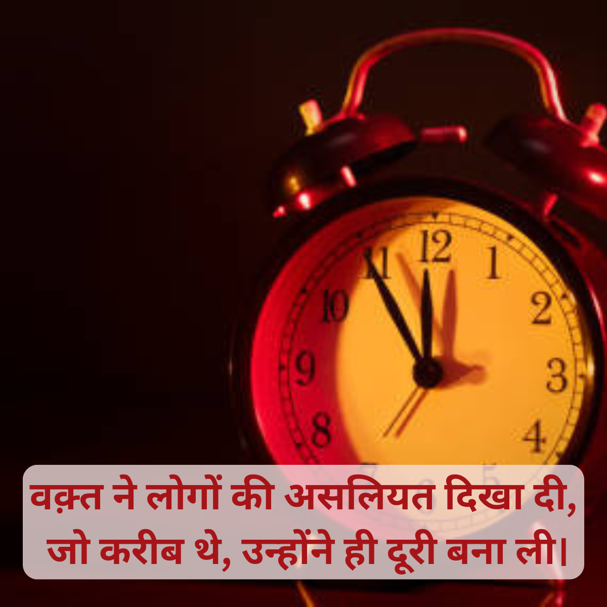 Waqt Shayari in Hindi